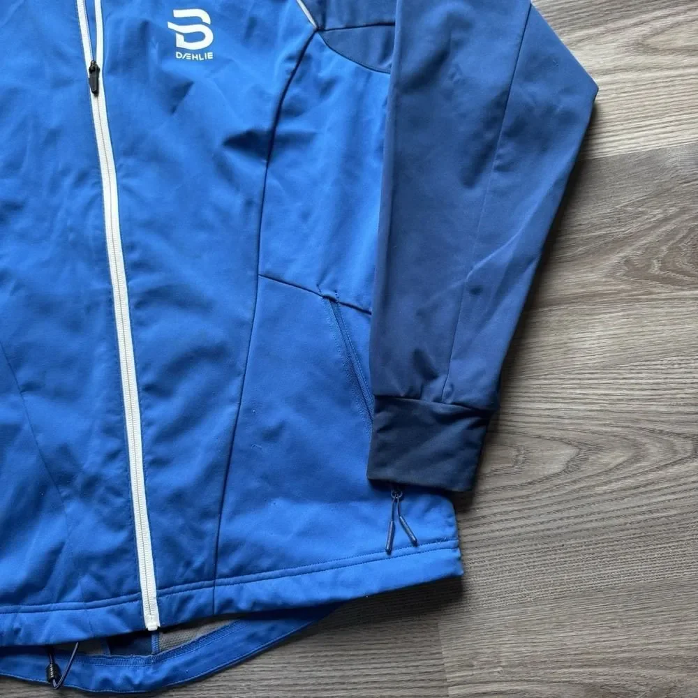 Bjorn Daehlie Ridge Jacket Blue Two Tone Men's Size Medium